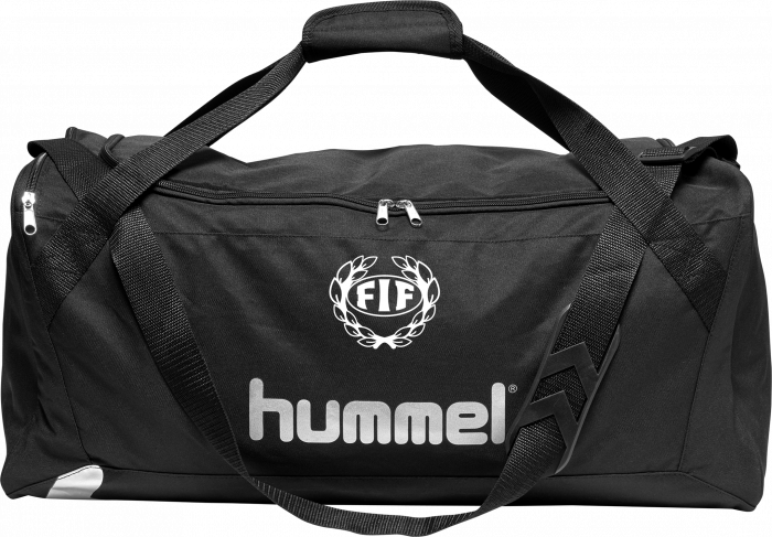 Hummel - Ff Sportstaske Medium - Sort & hvid